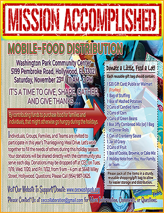 13th Annual Holiday Food Distribution